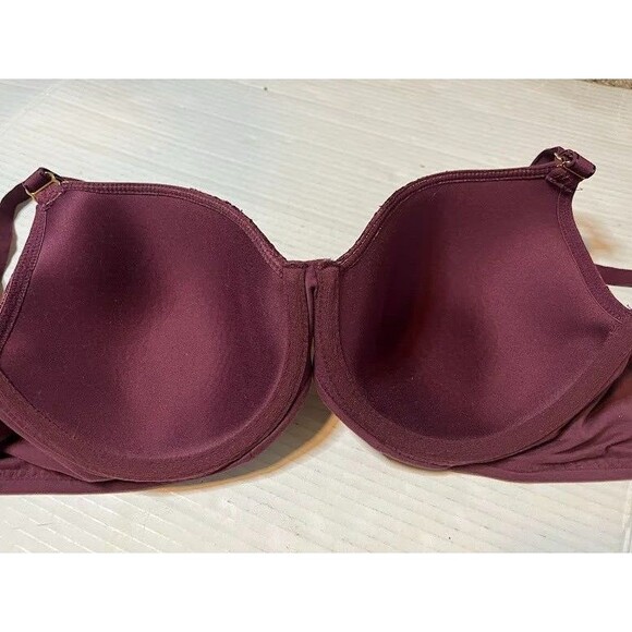 SOMA Embraceable Perfect Full Coverage Bra Underwire Plum 38C - Picture 5 of 5